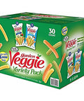 Veggie Straws Cheddar Cheese/Sea Salt/Zesty Ranch 1 oz Bag 30 Bags/Carton