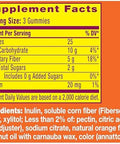 Metamucil Fiber Gummies For Adults No Sugar Added Orange Flavor 5G Prebiotic Plant Based Fiber Supplement Blend 120 Count