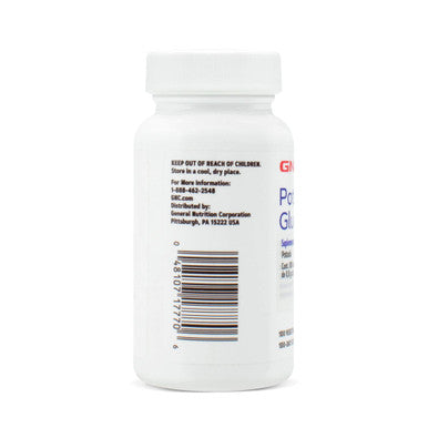 Gnc Potassium Gluconate 99Mg, 100 Tablets, Supports Normal Muscle Function