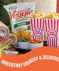 Sensible Portions Veggie Straws Sea Salt Flavor GlutenFree Chips 7 Ounce Bag 12Pack