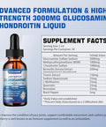 Lickshine 2 Pack Glucosamine Chondroitin Msm Liquid Drops - Extra Strength Joint Support Supplement For Adults With Quercetin Boswelia Bromelain Hyaluronic Acid Antioxidant Immune Support (4 Fl Oz)