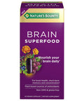 Nature's Bounty Brain Superfood 24 Count Vegan Capsules For Short-Term Memory And Concentration