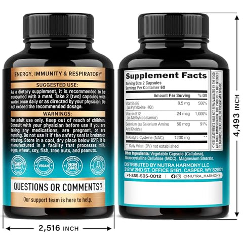 Nutraharmony Nac & Alpha Lipoic Acid Capsules