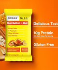 RXBAR Nut Butter and Oat Protein Bars, Protein Snacks, Snack Bars, Honey Cinnamon Peanut Butter, 23.2oz Box (12 Count)