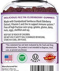 Herbion Elderberry Gummies With Vitamin C & Zinc Healthy Immune System Support Gluten & Gelatin 60 Gummies For Adults & Children 4 Years & Above Made In Usa Pack Of 4