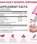 Mulittea Liposomal MyoInositol and DChiro Inositol Supplement for Women 40: 1 Ratio Plus Omega3 Hormone Balance Support Ovarian Help Menstrual Cycles and Mood Vegan 120 Softgels