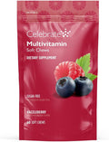 Celebrate Vitamins Bariatric Multivitamin Soft Chews - Essential Vitamins & Minerals Sugar & Gluten Free - Gastric Bypass & Sleeve Gastrectomy Supplement - 60 Soft Chews