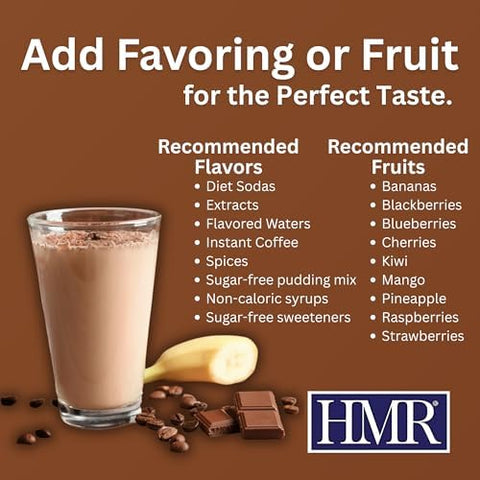 HMR 120 Chocolate & Mocha Shake Meal Replacement Powder | 12g Protein per Serving | Low Calorie Nutritional Drink for Healthy Weight Loss | 12 Servings Each | Delicious Chocolate & Mocha Flavors