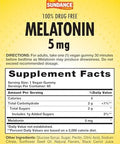 Sundance Melatonin Gummies 5Mg 60 Count Mixed Berry Flavor Vegan Nongmo & Gluten Supplement For Adults