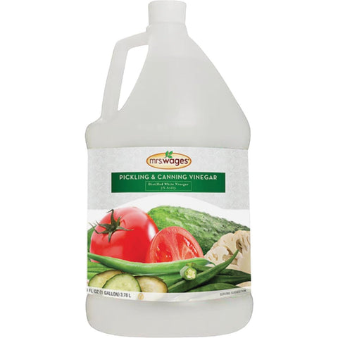 Mrs. Wages Pickling & Canning Vinegar, Well-Balanced Vinegar, 1 Gallon Jug | Versatile, great-tasting vinegar ideal for canning and everyday cookingÃ¢â‚¬â€perfect for a wide range of homemade recipes