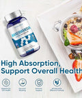 300 Billion Afu Akkermansia Probiotic Supplement - 120 Capsules 2 Month Supply Supports Digestive, Immune & Overall Health - Increases Glp-1 Production - For Men & Women