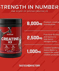 Six Star Creatine Powder And Whey Protein Plus Bundle - Creatine Hcl + Creatine Monohydrate Powder And 100% Whey Protein Plus Strawberry Smoothie