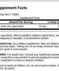 Swanson Zinc Gluconate - Mineral Supplement Promoting Prostate Health, Vision Health, & Immune Support -Gluconate Form For Optimal Absorption - (250 Tablets, 30Mg Each)