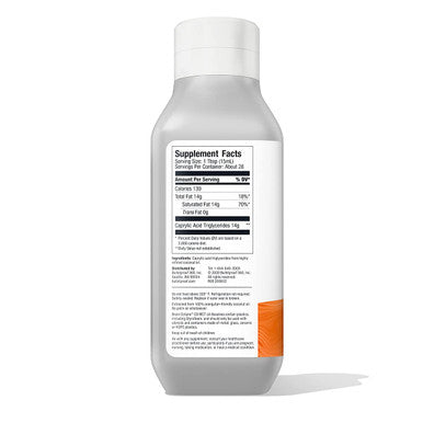 Bulletproof Brain Octane Premium C8 Mct Oil From Non-Gmo Coconuts, 14G Mcts, 14 Fl Oz, Keto Supplement For Sustained Energy, Appetite Control, Mental & Physical Energy, Non-Gmo, Vegan & Cruelty Free