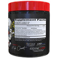 Insane Labz Psychotic High Stimulant Pre Workout Powder Extreme Lasting Energy Focus And Endurance With Beta Alanine Creatine Monohydrate Dmae 35 Srvgs (Apple)