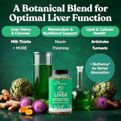 Eu Natural Vital Liver Cleanse Detox & Repair