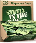 Stevia In The Raw Stevia Sweetener Packets 200 Ct Box 1 Pack Zero Calorie Stevia Sugar Substitute Packets No Erythritol or Artificial Flavors Vegan Gluten Free Kosher Low Glycemic Index