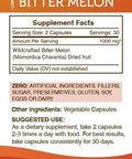 Secrets of the Tribe Bitter Melon 60 Capsules, 1000 mg, Wildcrafted Bitter Melon (Momordica Charantia) Dried Fruit (60 Capsules)