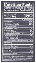 Siete Gluten Free Chocolate Chip Cookies w/ Hint of Mexican Vanilla | Vegan | Grain Free | Non GMO | Dairy Free | Made with Almond Flour & Coconut Oil | 4.5 Oz. Bag (Pack of 1)