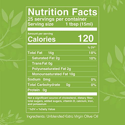 MaryRuth Organics Olive Oil | USDA Organic Extra Virgin Olive Oil | Ice Pressed Extra Virgin Olive Oil | Supports Digestive Health | High in Nutrients | Raw | Vegan | Non-GMO | Gluten Free | 12 Fl Oz