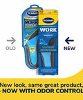 Dr. Scholl'S Work Massaging Gel Advanced Insoles For Men Shoe Inserts & Heavy Duty Support Insole Orthotics