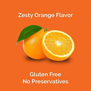 Airborne Zesty Orange Effervescent Tablets 10 Count 1000Mg Of Vitamin C Immune Support Supplement (Packaging May Vary) (Pack Of 4)