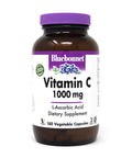 Bluebonnet Nutrition Vitamin C 1000 Mg Vegetable Capsules, Ascorbic Acid, for Immune Skin Health, Vegan, Vegetarian, Non GMO, Gluten, Soy & Milk Free, Kosher, 180 Count