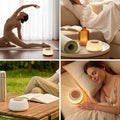 Auge Light 4-In-1 White Noise Machine Portable Rechargeable Sleep Sound Machine With Dimmable Night Light Bluetooth Speaker & Sleep Timer 30 Sounds 32 Volume For Baby Adult Travel Office