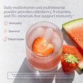 Trace Minerals Power Pak + Immunity Vitamin C Powder Drink Mix Tropical Watermelon Electrolytes Vitamin C Zinc and Vitamin D330 Stick Packs (30 Servings)