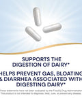 Nature'S Way Lactose Defense Digestive Enzymes Supports The Digestion Of Dairy 690 Mg Lactase Per 3-Capsule Serving 100 Capsules (Packaging May Vary)