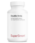 Supersmart Double Amla Extract Standardized to 45 Tannins Saberry Support Digestive Health Anti Aging Antioxidant Supplement NonGMO Gluten Free 100 Vegetarian Capsules