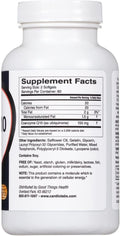 Cardiotabs Ultra Coq10 Coenzyme Supplement For Cardio Health 150 Mg Of Coq10 Ubiquinone Per 2 Softgels W/Safflower Oil & Tocopherols 6X Better Absorption For Brain & Muscle Health 120 Softgels