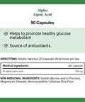 Nature's Bounty Alpha Lipoic 100Mg 90 Cap