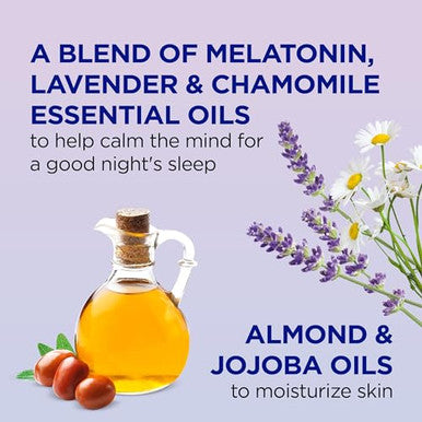 Dr Teal'S Moisturizing Bath & Body Oil Sleep Blend With Melatonin Lavender & Chamomile Essential Oils 8.8 Fl Oz.