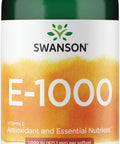 Swanson Natural Vitamin E 1000 Iu (671.10 Milligrams) 250 Sgels
