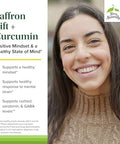 Terry Naturally Saffron Lift + Curcumin Herbal Supplement With Curcumin Nongmo Saffron & Brain Curcumin Capsules Concentration & Relaxation Support Supplement 60 Capsules (Pack Of 2)