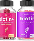 Nutrachamps Biotin+ & Biotin. The Complete Duo For Hair Skin And Nails.