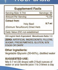 Secrets of the Tribe Holy Basil Tincture Alcohol-Free Extract, Holy Basil (Ocimum Tenuiflorum) Dried Herb (2 fl oz)