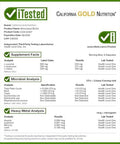 California Gold Nutrition Sport Micronized Bcaa Branched Chain Amino Acids 500 Mg 240 Veggie Capsules (250 Mg Per Capsule)