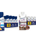 Ensure Clear Nutrition Liquid Drink 0G Fat 8G Of Protein Mixed Fruit 10 Fl Oz (Pack Of 12) & Max Protein Nutrition Shake With 30G Of Protein 1G Of Sugar