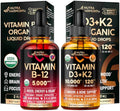 Nutraharmony Organic Vitamin B12 & Organic Vitamin D3 K2 Drops