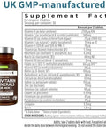 Multivitamin and Minerals for Men + Astaxanthin Complex Vegan Bundle Sustained Release Advanced Multivitamin + 4 mg H. Pluvialis Natural Astaxanthin by Igennus
