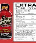 5Hour Energy Extra Strength Berry Energy Shot 1.93Oz 20Pack " Sugar Caffeine Energy Booster With Bvitamins & Amino Acids " Zero Calorie