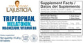 Ana MaraA Lajusticia Tryptophan Supplement Pack " Tryptophan With Magnesium Melatonin And Vitamin B6 & Tryptophan With Magnesium And Vitamin B6