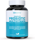 GoBiotix Probiotic Multivitamin Daily Multivitamin with Probiotics 25 Billion CFU Immune Boost Digestive Health Flora Probiotic for Women Men Gluten Free _ 90 Veggie Capsules