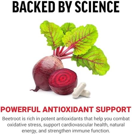 Force Factor Irish Sea Moss + Beet Root Supplement | Support Immune Health, Circulation, Natural Energy & Heart Health, with Antioxidants, Non-GMO, 120 Vegetable Capsules