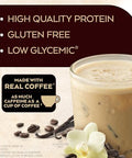 Atkins Iced Coffee Vanilla Latte Protein Shake 15G Protein Low Glycemic 4G Net Carb 1G Sugar Keto Friendly (Pack Of 2)