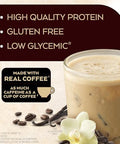 Atkins Iced Coffee Vanilla Latte Protein Shake 15G Protein 4G Net Carb 1G Sugar & Peanut Butter Protein Wafer Crisps 10G Protein 4G Net Carb 1G Sugar Keto Friendly