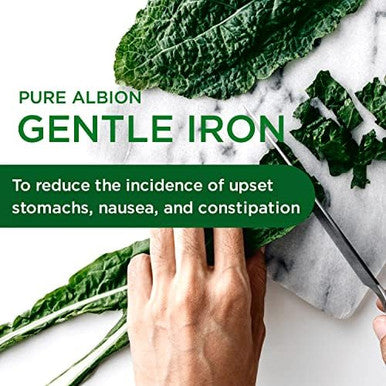 Emerald Labs Gentle Iron 25Mg - Ferrous Bisglycinate Chelate - Chelated Iron Supplement That Supports Energy, Eye, Immune & Heart Health - 120 Vegetable Capsules (120-Day Supply)