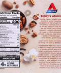 Atkins Vanilla Pecan Crisp Protein Meal Bar High Fiber 1G Sugar 4G Net Carb Meal Keto Friendly 5 Count